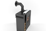 Aruba wood stove, an Object 3D Model by inDahouze (Thumbnail 5 of 8)