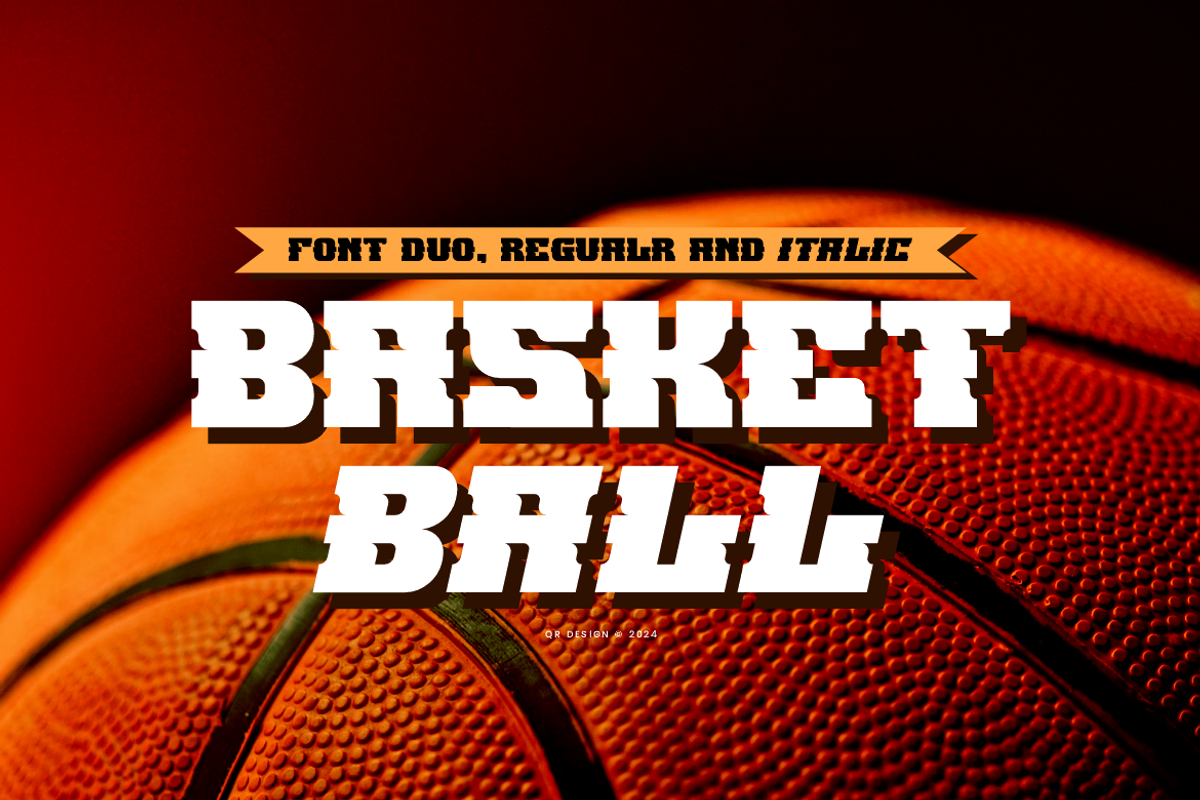 Glaws Moven - Athletics & Basketball, a Slab Serif Font by QR Design Studio (Photo 3 of 7)