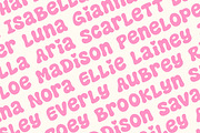 A fun and organic font, a Handwritten Font by Ellie Deer Fonts (Thumbnail 5 of 7)