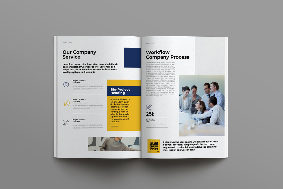 Project Proposal Brochure Template, a Brochure Template by Creative-Work (Photo 8 of 8)