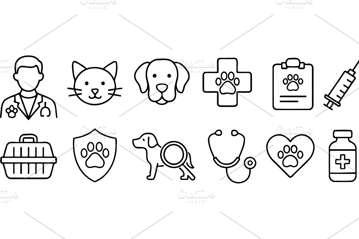 Vector illustration of animal care, an Object Illustration by ZinetroN