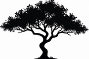 20 Black Tree Silhouettes Bundle, an Illustration by Gaye Art (Thumbnail 9 of 21)