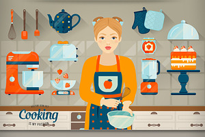 Cute kitchenware collection.