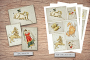 Vintage Astrology Illustrations, an Illustration by Secret Helper (Thumbnail 7 of 9)
