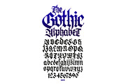 Gothic vector letters, an Object Graphic by GeekClick (Thumbnail 6 of 7)
