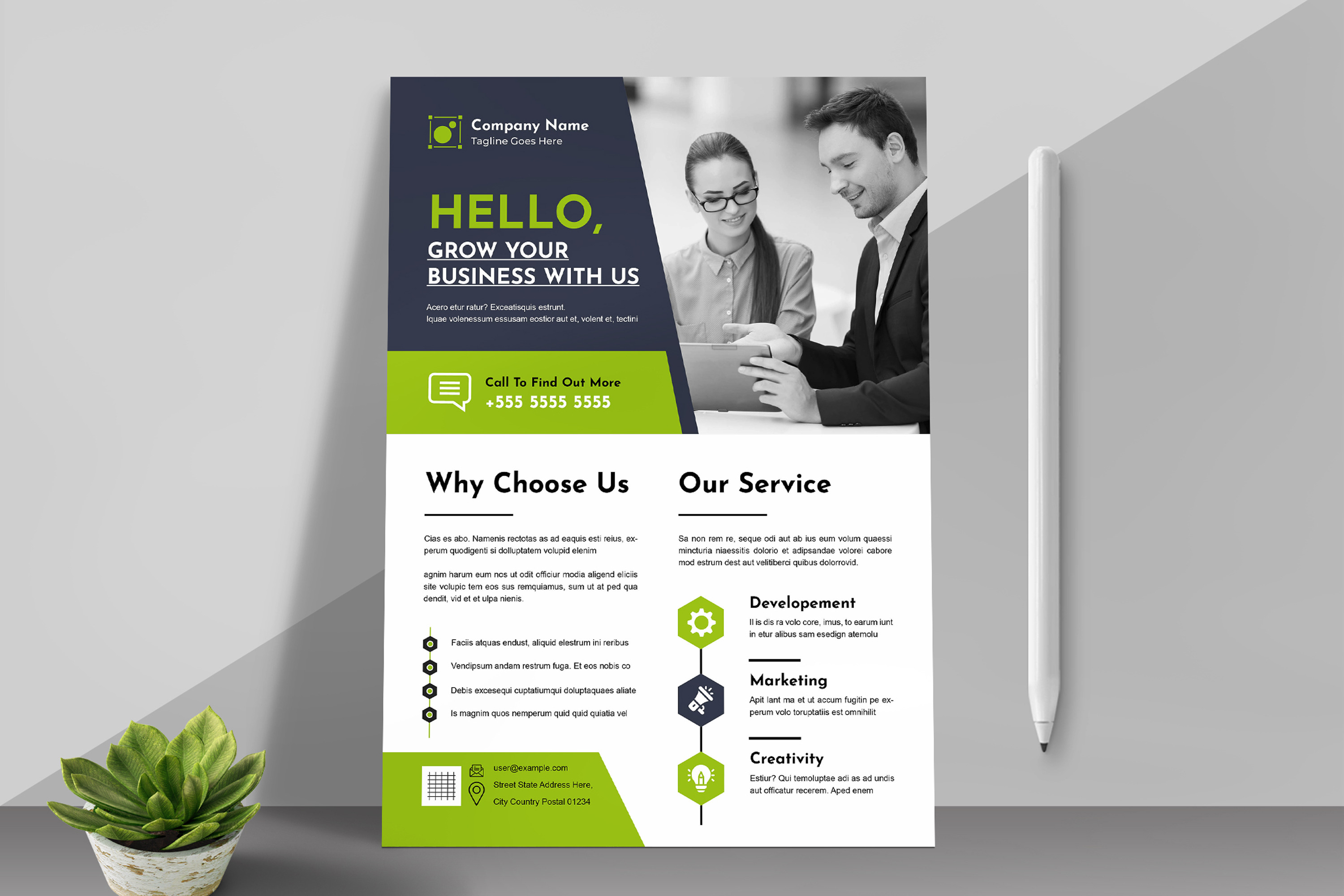 Digital Business Flyer Template