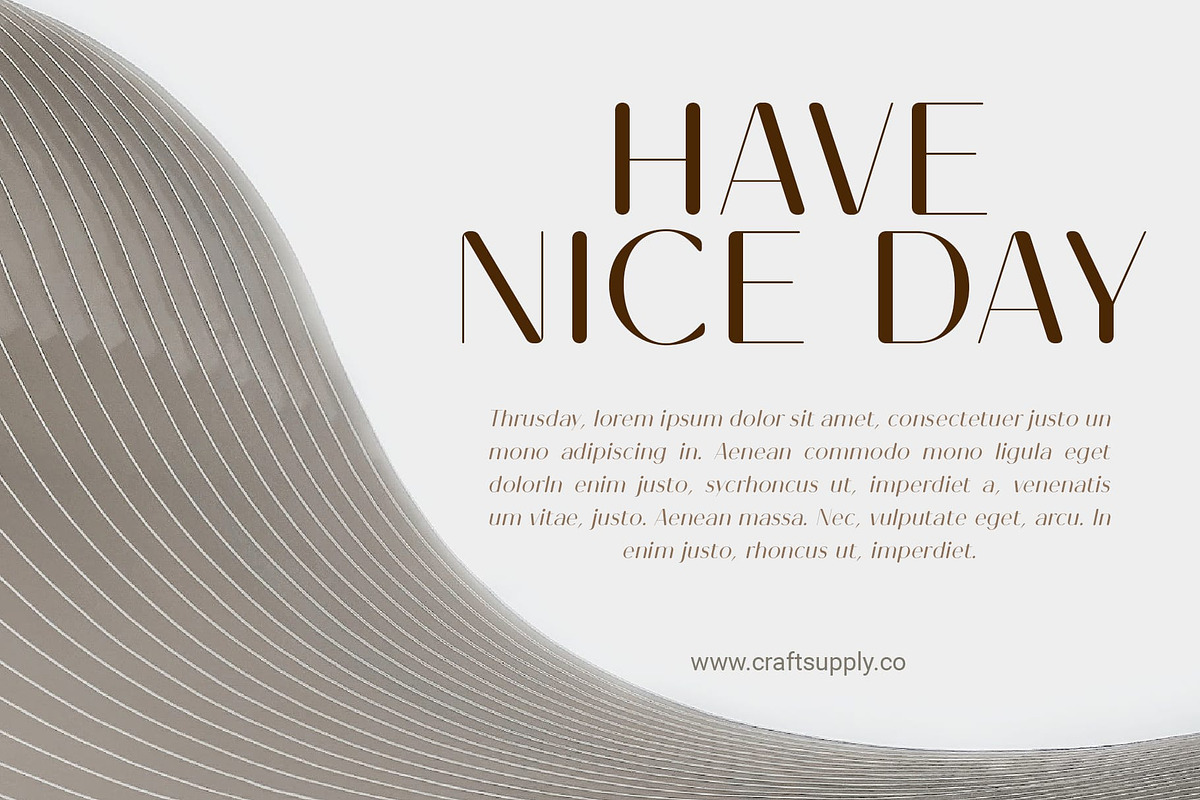 Kalesi Rounded, a Sans Serif Font by Craft Supply Co. (Photo 7 of 8)