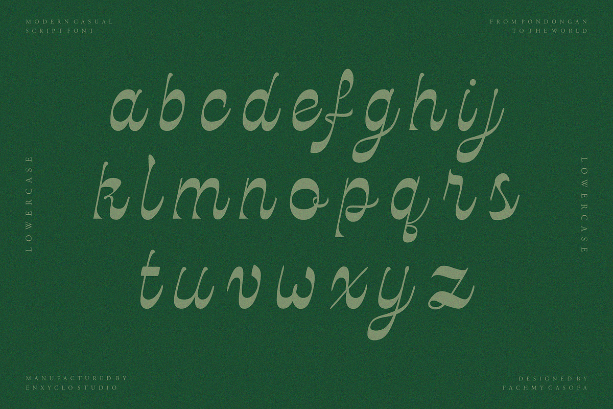 NCL Kisgade — Luxury Font, a Script Font by Enxyclo Studio (Photo 16 of 20)