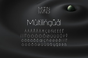 Moon Swing - Futuristic Type, a Sans Serif Font by ikiiko (Thumbnail 8 of 8)