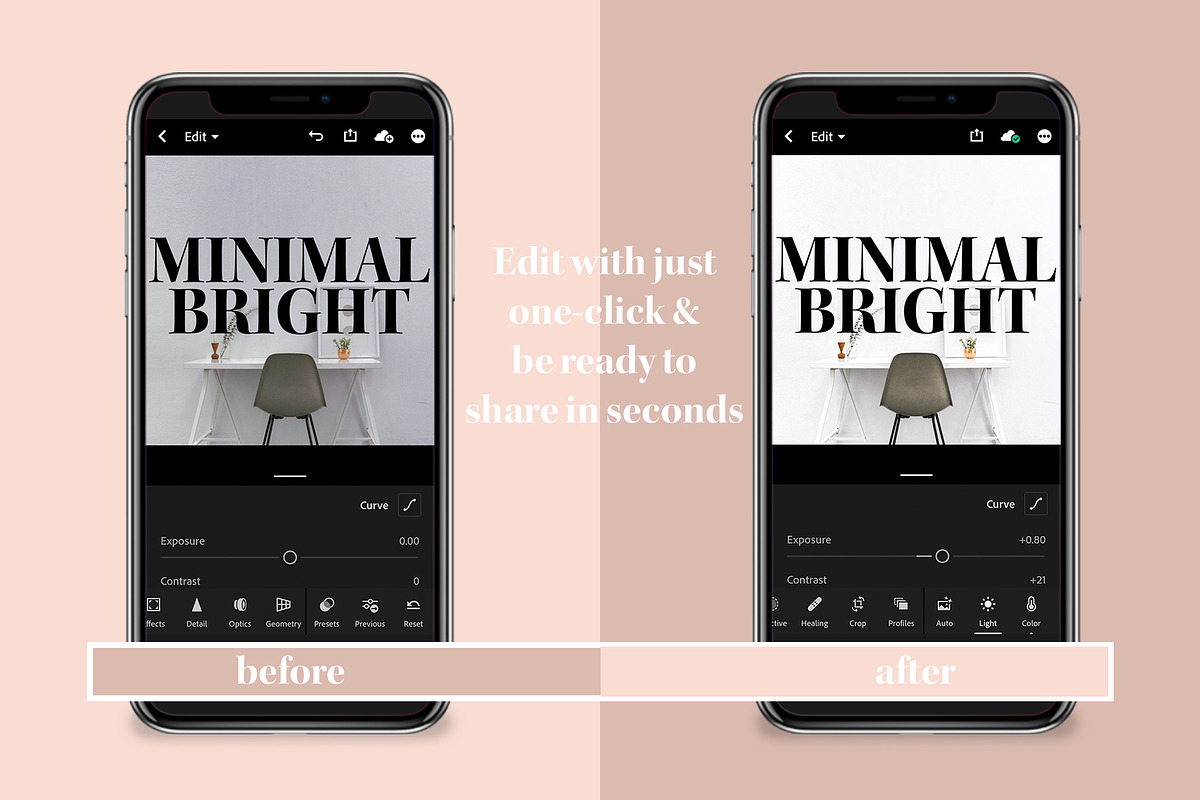 Minimal Bundle Lightroom Presets, an Action Add-On by in between details (Photo 4 of 22)
