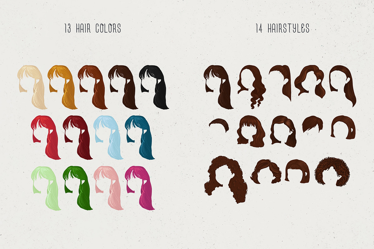 Girls Creator: Personalised Portrait, a Person Illustration by marmarina (Photo 3 of 9)