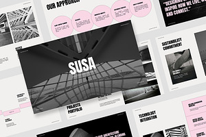 Susa : Architect Kit Powerpoint, a Presentation Template by Punkl Camp