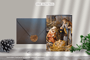 16 Christmas Card Canva Mockups, a Merchandise Mockup by Mockup Scene (Thumbnail 21 of 23)