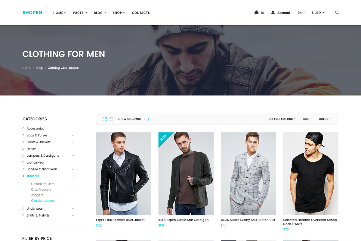 Shopen — Multipurpose PSD Template, a Templates & Theme by ScienteCraft (Photo 17 of 50)