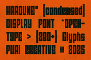 Gridforce - Heavyweight Display Font, a Sans Serif Font by PuriCreative (Thumbnail 2 of 9)
