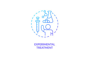 Experimental Treatment Concept Icon