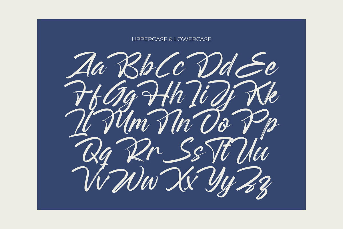 Rangdak Morattes Bold Brush Type, a Script Font by Letterena Studios Script (Photo 15 of 20)