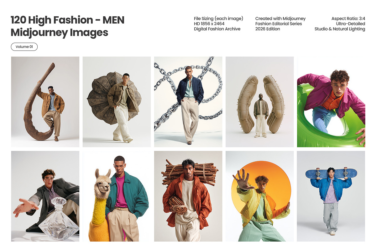 120 Men’s Fashion Editorial AI Image, a Beauty & Fashion Photo by Luxe (Photo 1 of 5)
