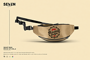 Bum Bag Mock-Up, an Advertising Mockup by Se٧enStudio (Thumbnail 1 of 7)