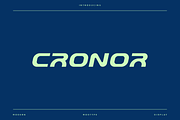 Cronor - Modern Sport Typeface, a Font by Letterna (Thumbnail 1 of 4)