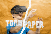 Torn Paper Photo Effect, a Layer Style Add-On by WudelMbois Studio (Thumbnail 1 of 3)