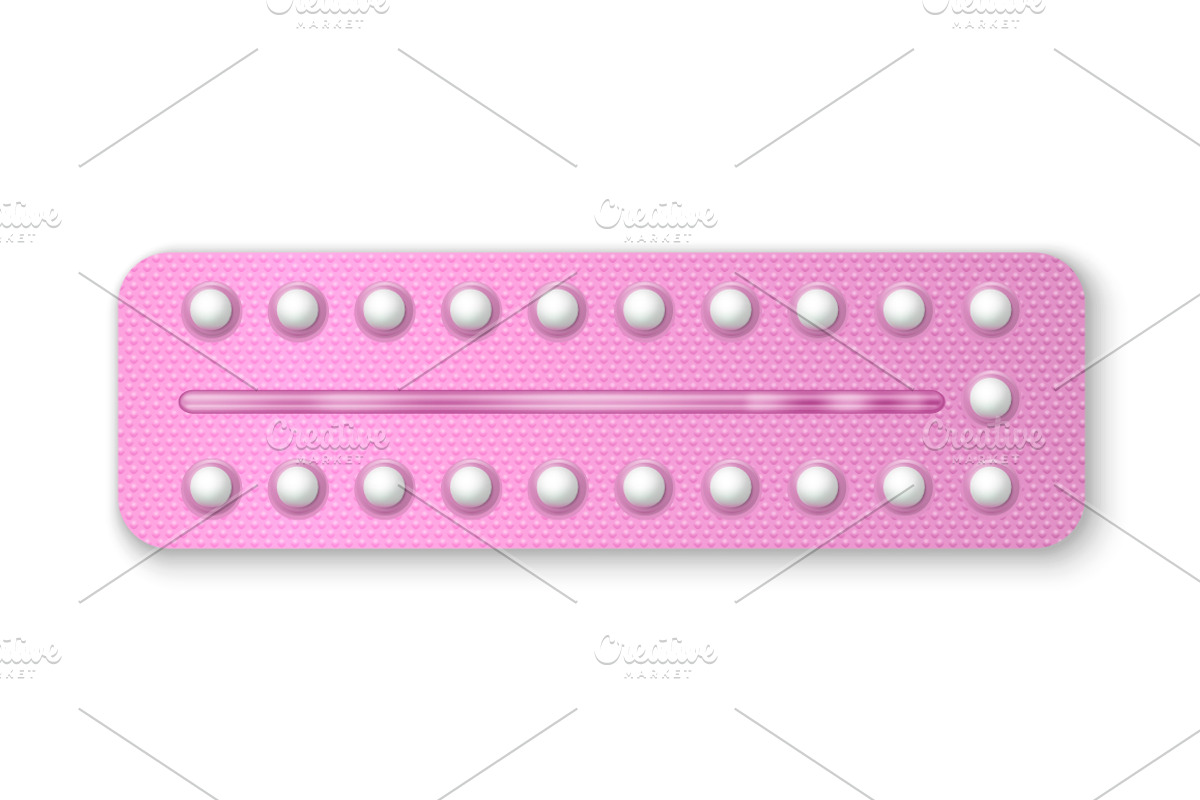 Birth Control Pills., an Education Illustration by Gomolach (Photo 5 of 14)