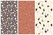 Terrazzo Seamless Patterns, a Pattern Graphic by Marinastu (Thumbnail 5 of 5)