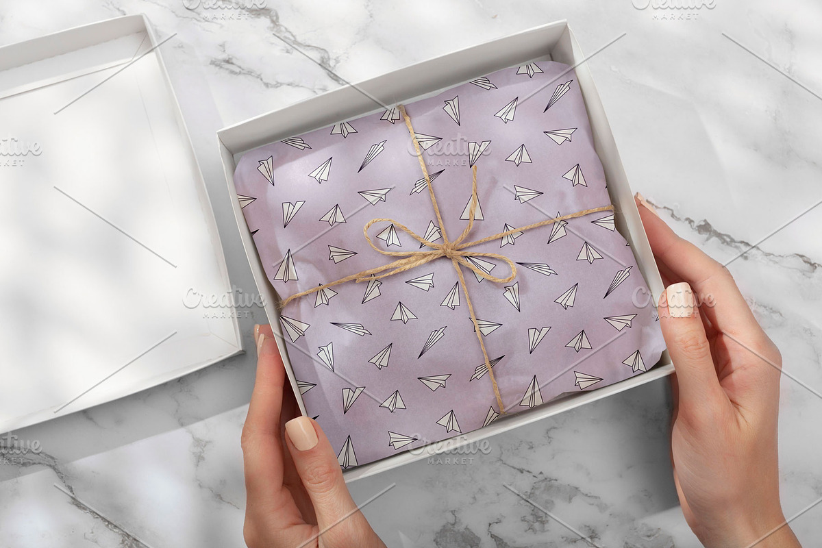 Paper color seamless origami pattern, a Pattern Graphic by ExpressShop (Photo 5 of 5)