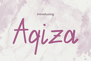 Aqiza, a Serif Font by Pinisi ART (Thumbnail 1 of 10)
