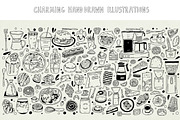 174 Coffee shop illustrations, a Food Illustration by Sasha Mitkalova (Thumbnail 2 of 7)