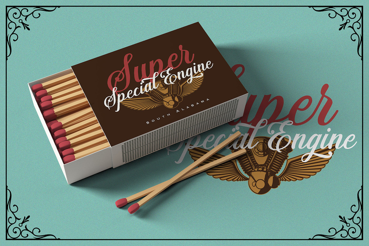 Madena Parlling - Bold Script Font, a Script Font by StringLabs (Photo 7 of 14)