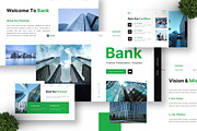 Bank - Finance Google Slide, a Presentation Template by Deepslide Studio (Thumbnail 2 of 4)