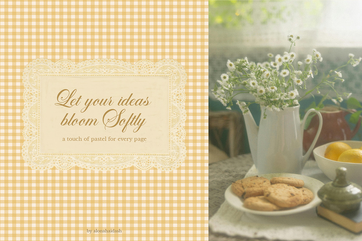 Eloria - Retro Pastel Backgrounds, a Background Graphic by alonahaidash (Photo 4 of 16)