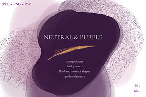 Neutral & Purple