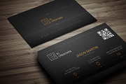 Dark Creative Business Card, a Business Card Template by bouncy (Thumbnail 1 of 4)