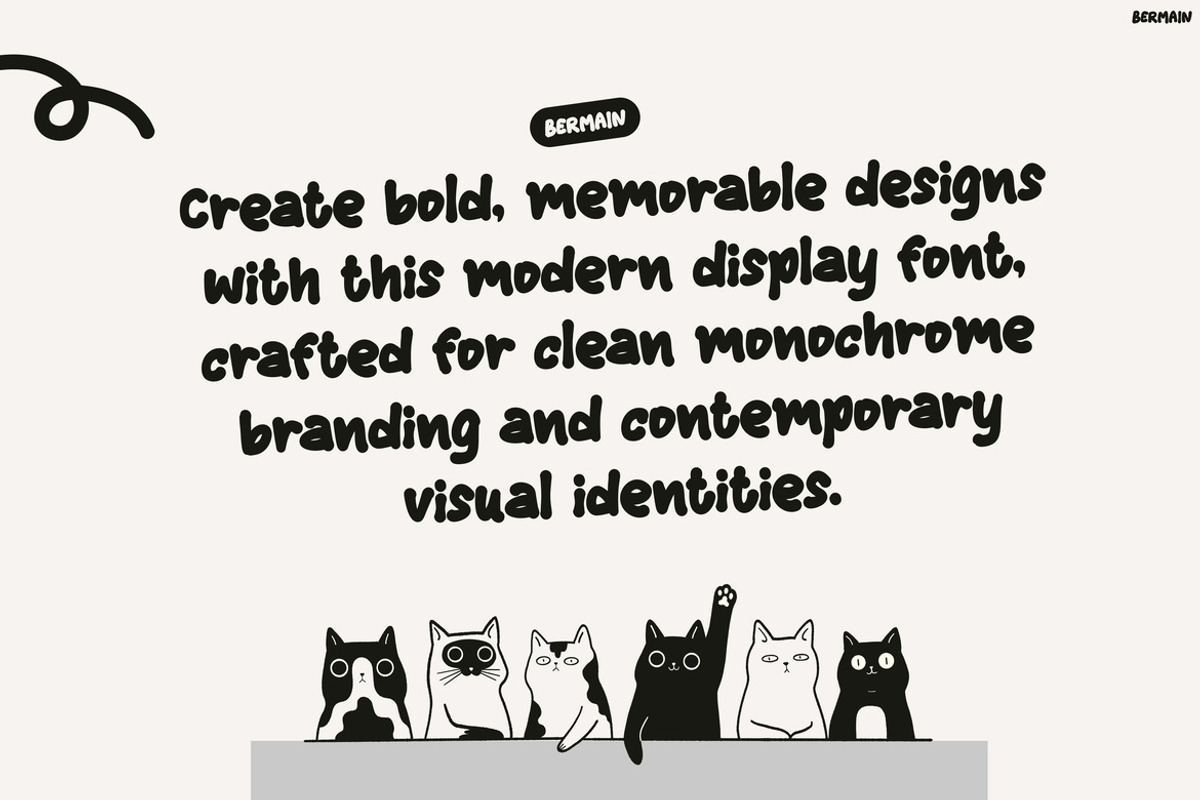 Bermain, a Sans Serif Font by Pinisi ART (Photo 10 of 10)