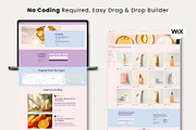 Wix Skincare & Wellness Website, a Wix Template by Sky Dore Design (Thumbnail 7 of 11)