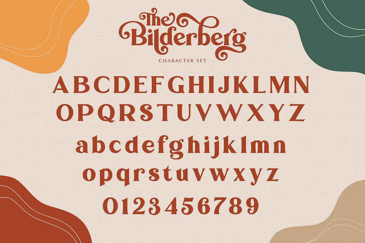 Bilderberg | Luxury Bold Serif, a Serif Font by Almeera Std (Photo 15 of 25)