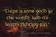 Rivendell. The full of magic font., a Blackletter Font by Red Ink (Thumbnail 2 of 15)