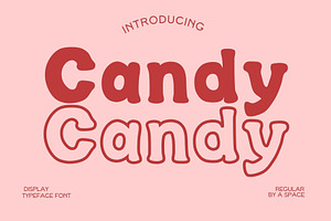Candy Candy - Display Font