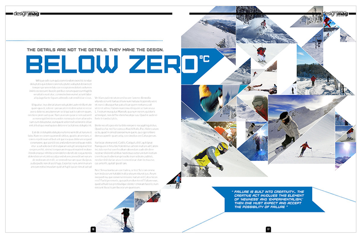 Magazine Template InDesign 06, a Magazine Template by Love Graphic Design (Photo 18 of 29)