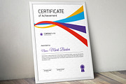 Certificate Word | PSD | AI, a Stationery Template by Curve Design (Thumbnail 2 of 6)