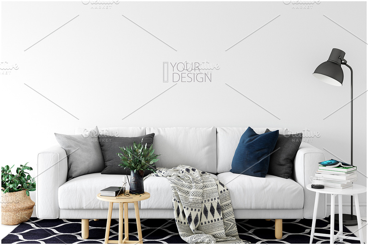 Frames & Walls Mockup Bundle - 5, a Print Template by Yuri-U (Photo 13 of 31)