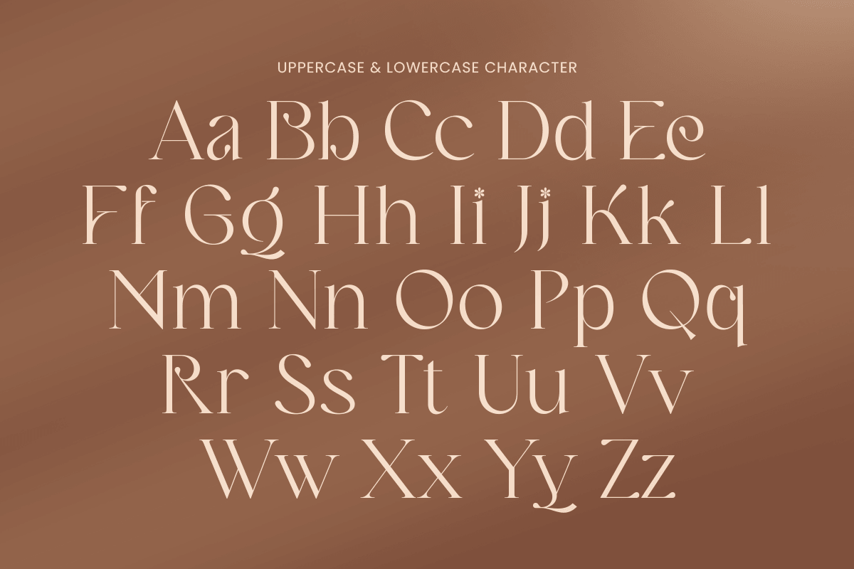 LOOK - Modern Elegant Logo Font, a Serif Font by Sensatype (Photo 11 of 13)