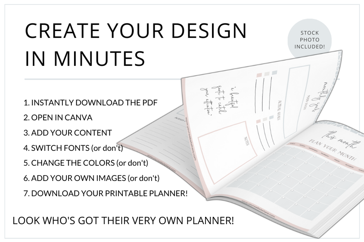 Canva Planner - Inspired Avenue, a Stationery Template by Lady Boss Studio (Photo 7 of 8)