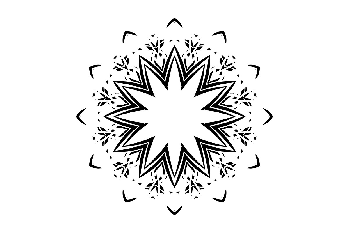 Handcrafted Mandala Design Pack, a Pattern Graphic by NJ Himel (Photo 5 of 30)