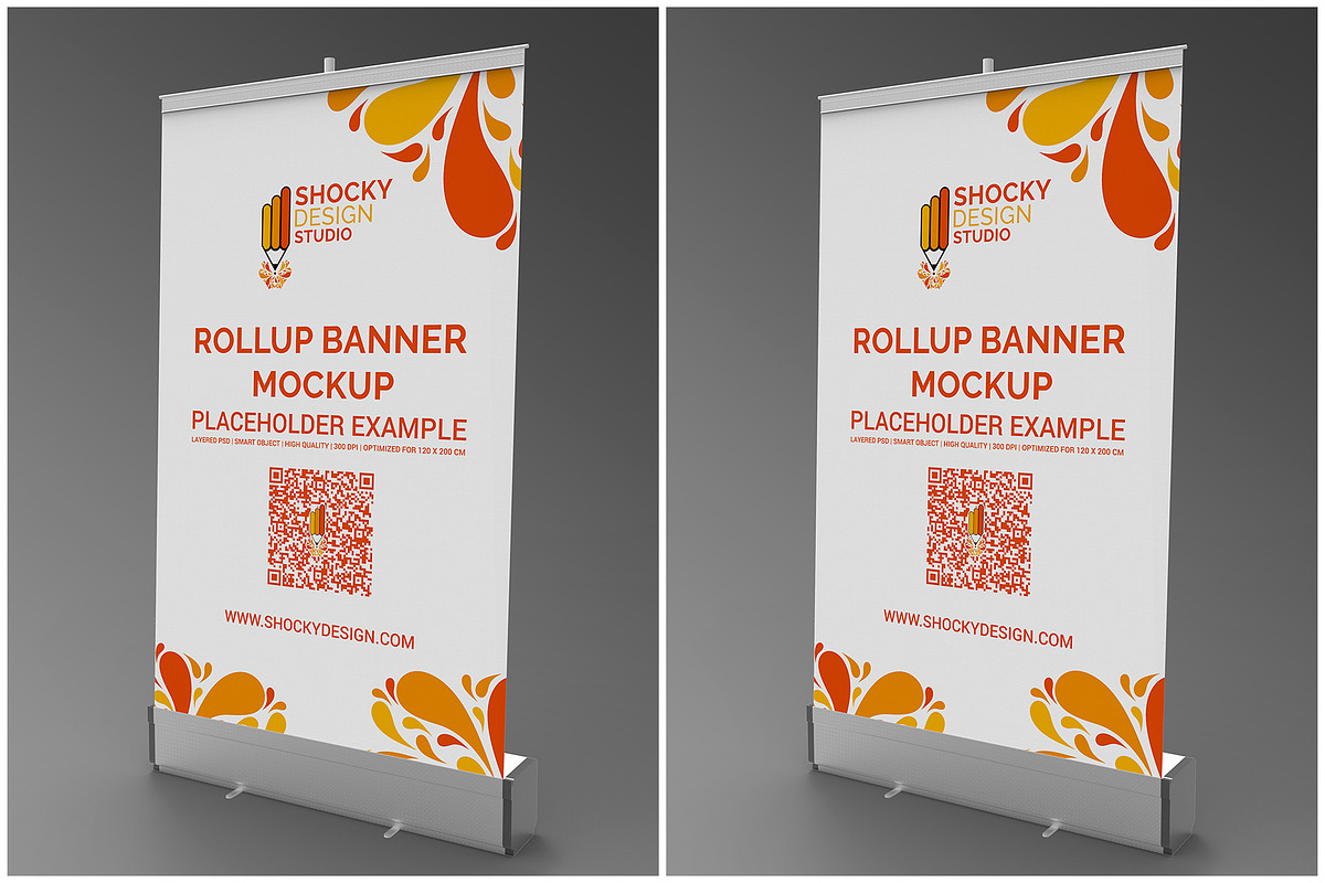 Rollup Banner Mockup, an Advertising Mockup by Shocky Design Studio (Photo 4 of 5)