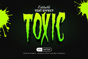 Toxic Text Effect, a Layer Style Add-On by Mockmenot (Thumbnail 1 of 3)