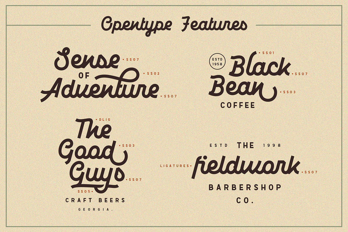Marshfield Typeface preview 6