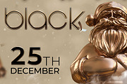 Christmas Gold Party, a Flyer Template by darkmonarch (Thumbnail 3 of 3)